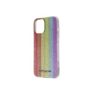 Coach Protective Case for iPhone 12 Pro Max ~ Bright Glitter Americana ~ Rainbow